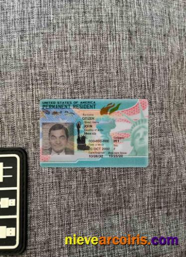 USA new green card, permanent resident 2023 photolook